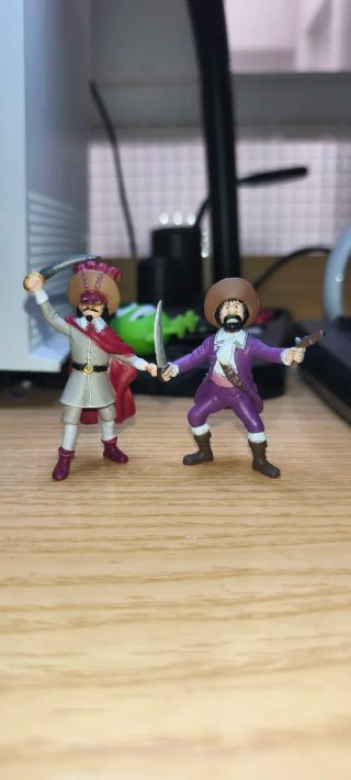 Lote 2 figuras Tintín