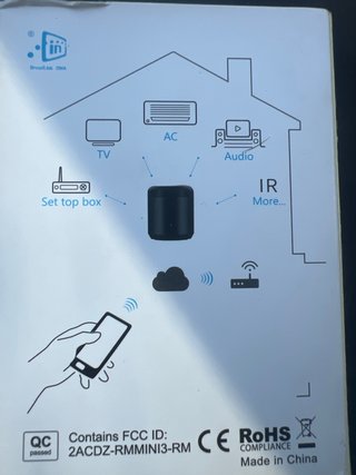 BroadLink RM mini 3 Universal Remote