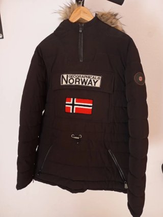Chaqueta Geographical Norway Negra
