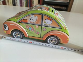Hucha Coche Beetle Metálica