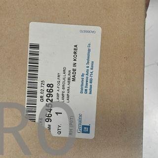 FARO ANTINIEBLA DERECHO DAEWOO LANOS NUEVO