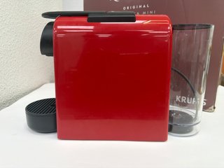 Cafetera Capsulas DeLonghi Nespresso Krups Roja