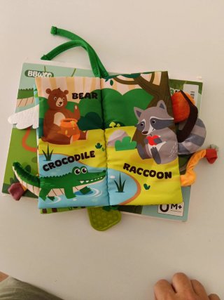 Libro de tela para bebé