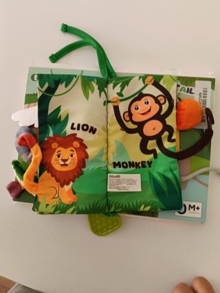Libro de tela para bebé