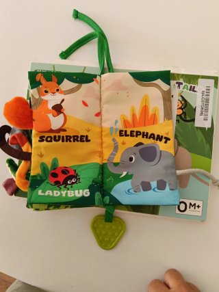 Libro de tela para bebé