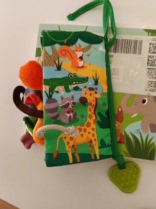 Libro de tela para bebé