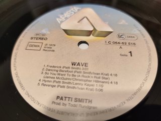 Patti Smith Group - Wave Vinilo (1979)