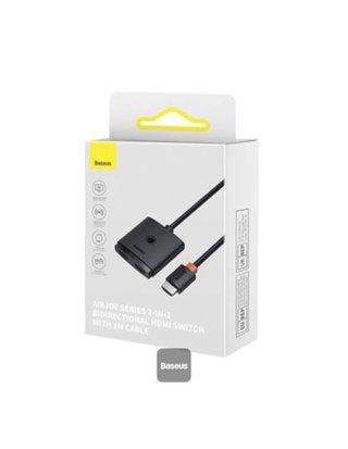 Baseus HDMI 4K Bidireccional 2 en 1. NUEVO