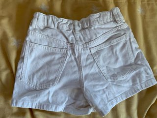 Falda pantalón Zara blanca T.11-12