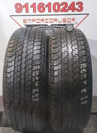 265 65 17 S BRIDGESTONE RUEDA AL 90% VIDA UTIL
