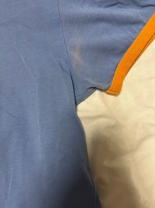 Camiseta El Niño azul y naranja