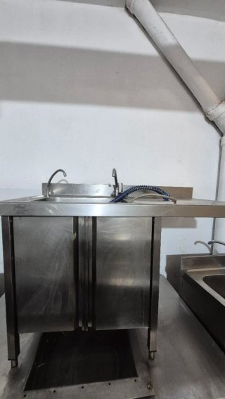 Fregadero industrial acero inoxidable