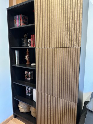 Estantería Ikea Besta Negro/marrón