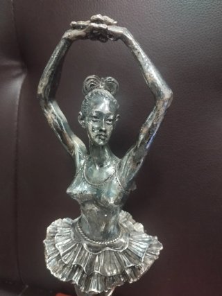 Bailarina Plata Colección Balada