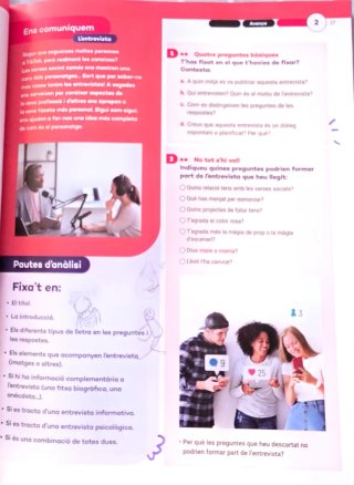 SEQÜÈNCIES de Llengua catalana i literatura 1 ESO