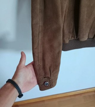 Cazadora ante hombre piel auténtica