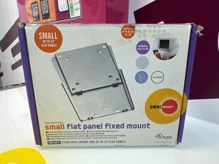 Soporte mural TV small flat panel fixed mount max 24"