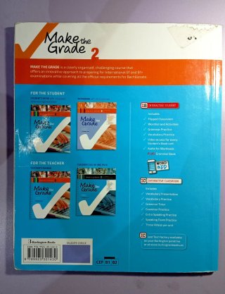 Libro de inglés 2 bachillerato, make the grade