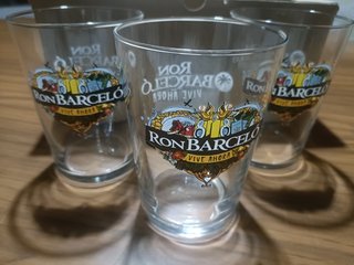 6 Vasos Ron Barceló