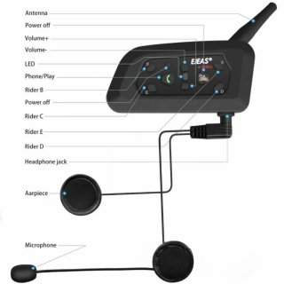 Intercomunicador Moto EJEAS V6 Pro Nuevo
