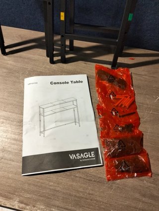 Mesa de Consola auxiliar de 2 Niveles VASAGLE