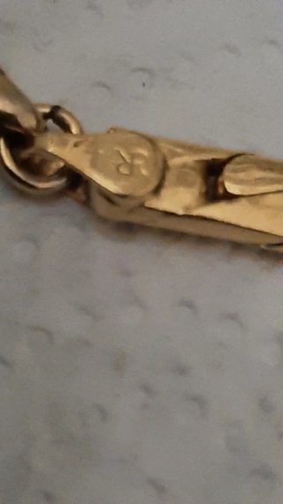 Catena placcata oro vintage anni 80