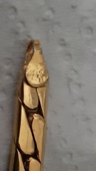 Catena placcata oro vintage anni 80