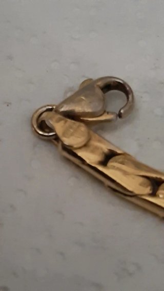 Catena placcata oro vintage anni 80
