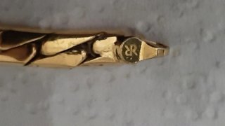 Catena placcata oro vintage anni 80
