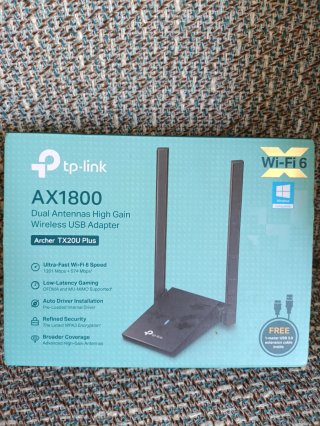 TP-Link Archer TX20U Plus Adaptador USB WiFi 6 AX