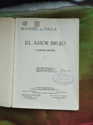 El Amor Brujo Manuel de Falla