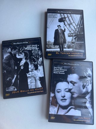 Lote 3 Películas DVD: El Tercer Hombre, Juan Nadie