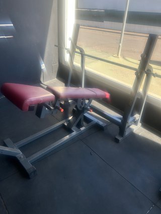 Banco Press Declinado Barra Gimnasio