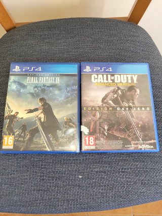 Juegos PS4: Final Fantasy XV y Call of Duty