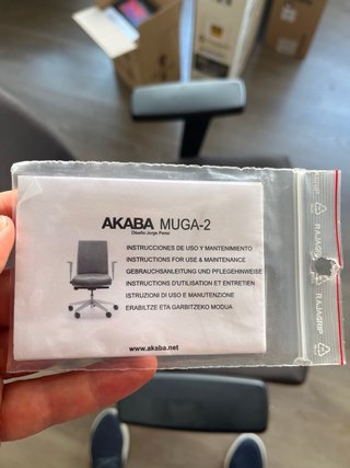Silla de oficina Akaba Muga 2