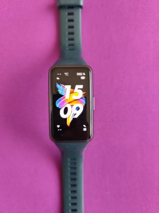 Huawei Band 6 Gris Pulsera Verde