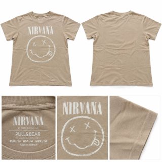 Camiseta Nirvana Smiley Face Talla M