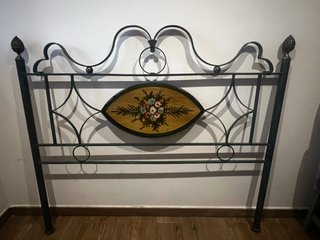 Cabezal cama hierro forjado 1,35m