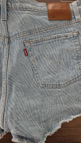 Short Levi's donna vita alta