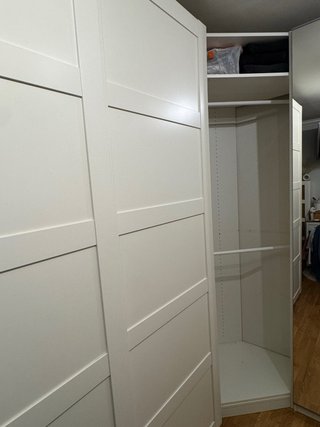 Módulo Esquinero PAX IKEA Blanco 53x58x236 cm