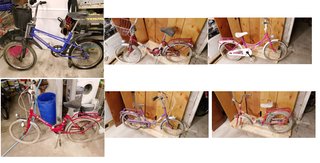 LOTE DE BICICLETAS ANTIGUAS