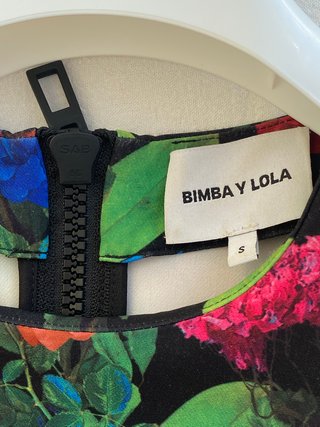 Vestido Bimba y Lola Estampado Floral Talla S
