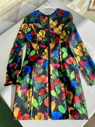 Vestido Bimba y Lola Estampado Floral Talla S