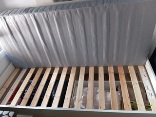 Cama individual con colchón