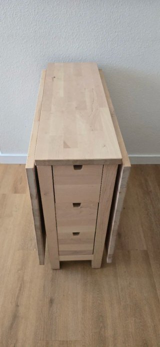 Mesa Abatible Madera Norden Ikea