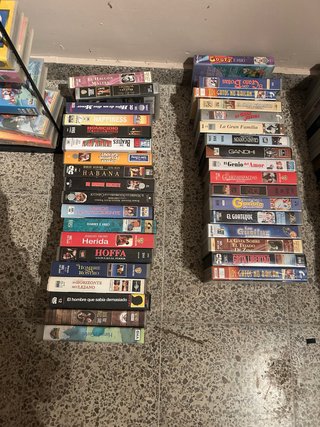 Lote 20 VHS Películas Variadas