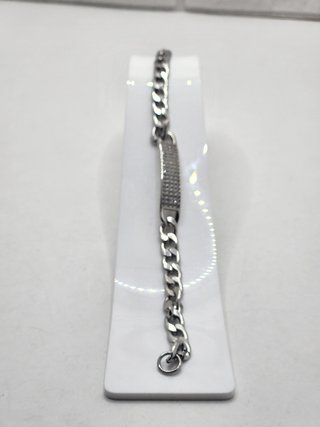 Pulsera Acero Quirúrgico Circonitas