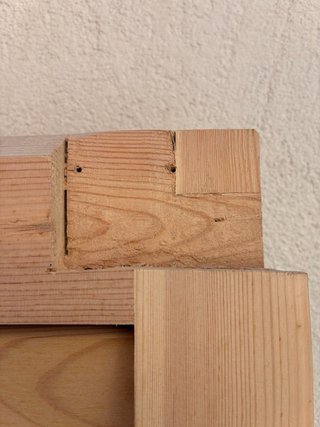 Porticones Madera Sin Tratar 1765 x 530 x 42