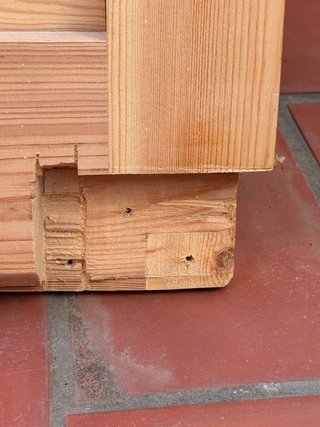 Porticones Madera Sin Tratar 1765 x 530 x 42