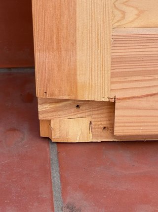 Porticones Madera Sin Tratar 1765 x 530 x 42